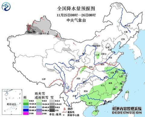 降水量预报