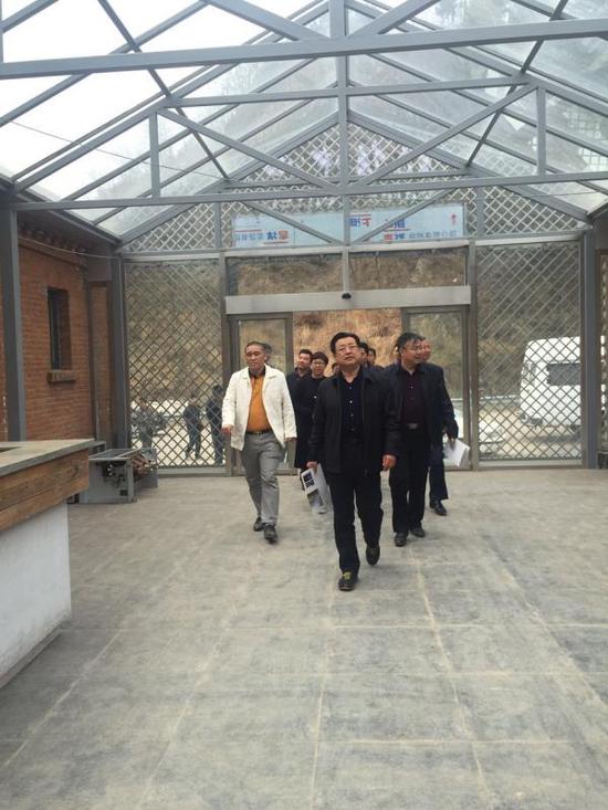 承德市副市长苏铁成视察承德市中国兴隆·观星小镇旅游度假项目。