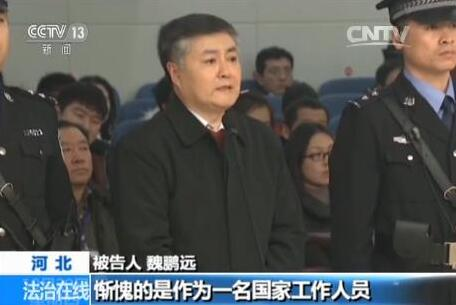 被判处终身监禁的魏鹏远，狱中已被“限制消费”